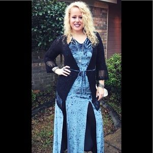 Favlux Fashion velvet dress